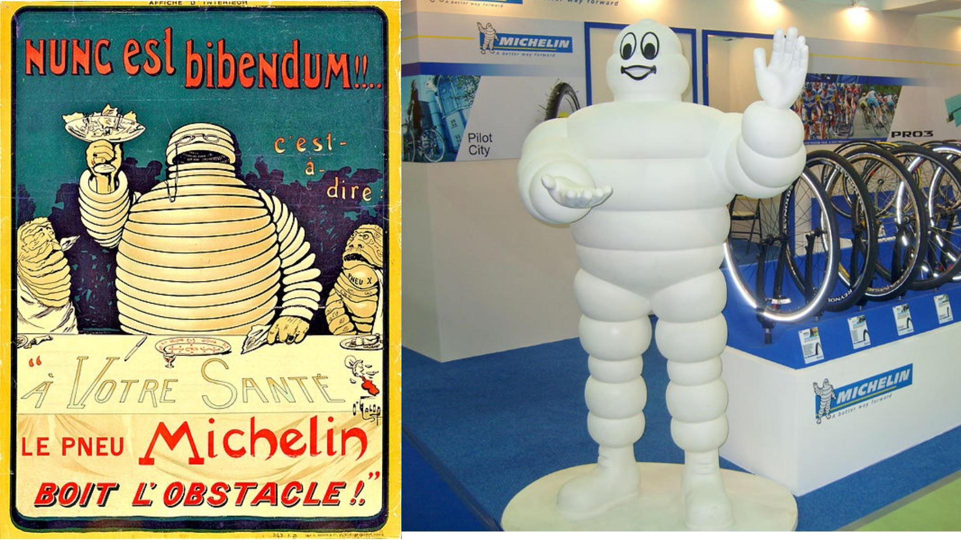 Conoces la historia del muñeco de Michelin1920