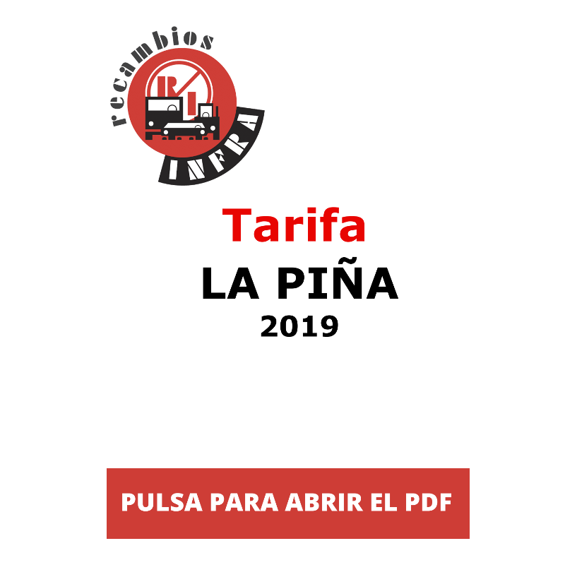 recambios-infra-TARIFA-LA PIÑA-2019