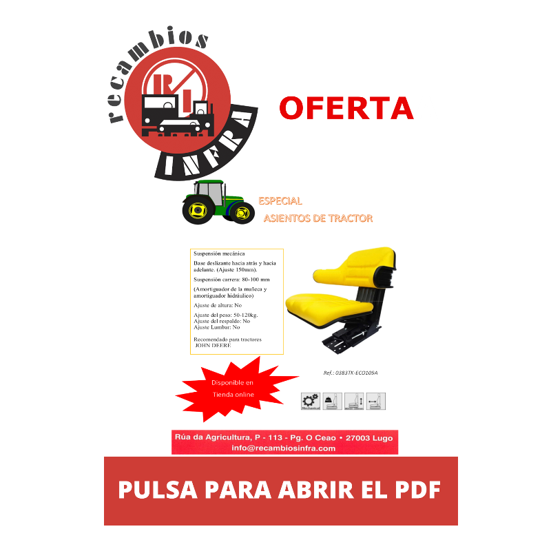 recambios-infra-oferta-asiento-tractor-modelo-ECO-109A