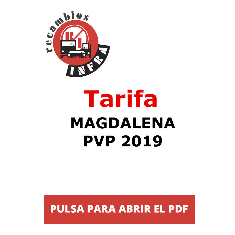 recambios-infra-MAGDALENA-TARIFA-PVP 2019